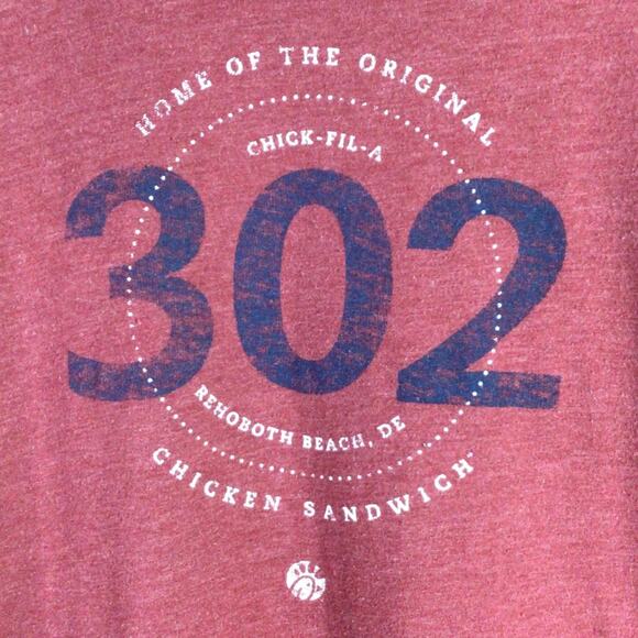 Chick-fil-A 302 Rehoboth Beach Delaware chickfila Shirt Med - Picture 2 of 5